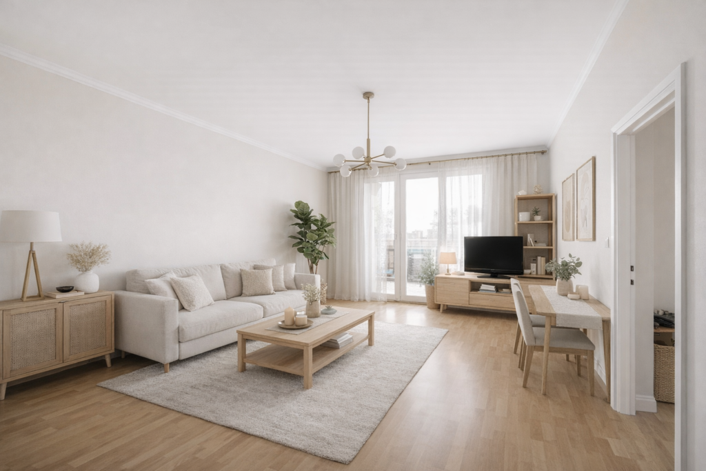 Mieszkanie 2-pokojowe – Grunwald – balkon i piwnica